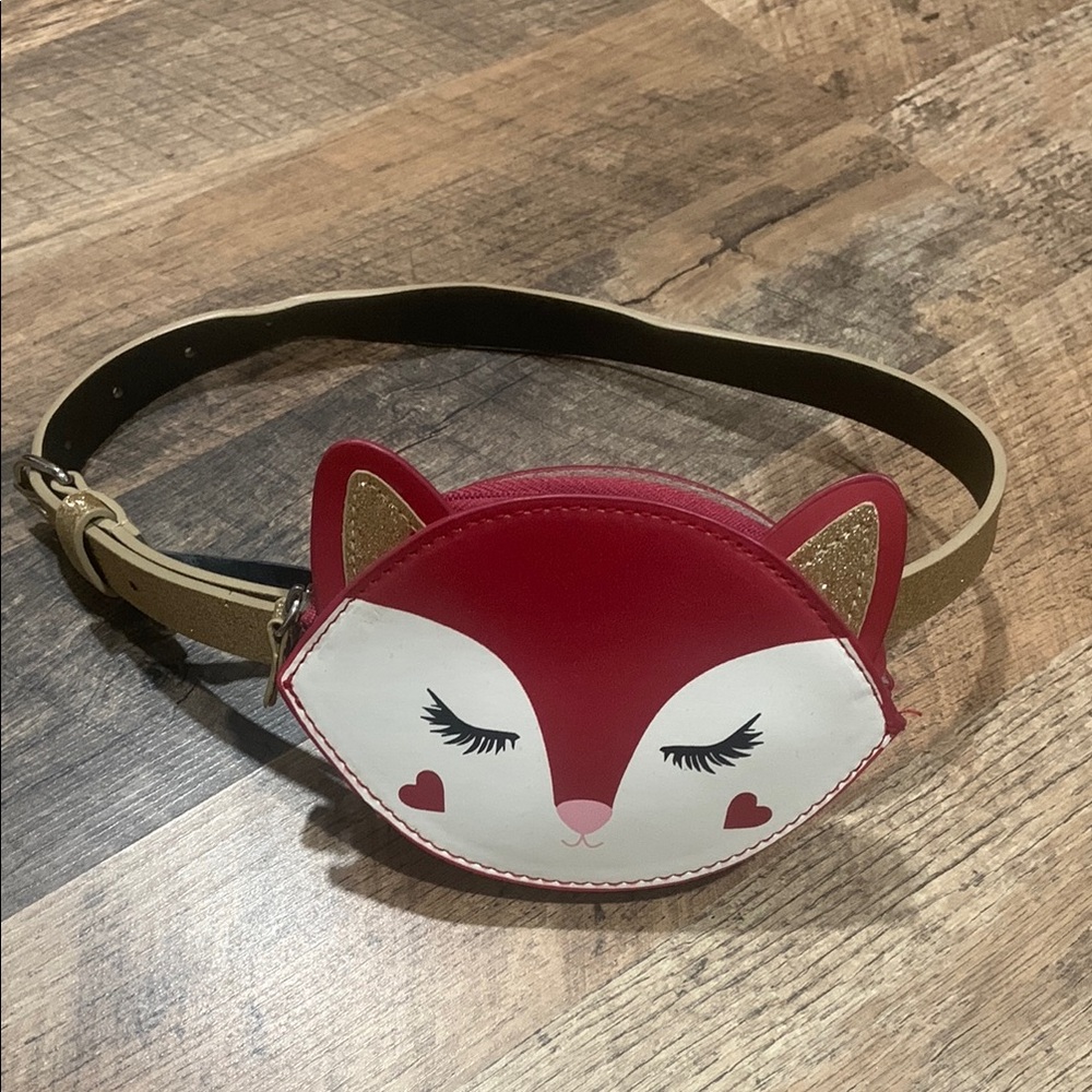 Cute Fox Face Belt Bag